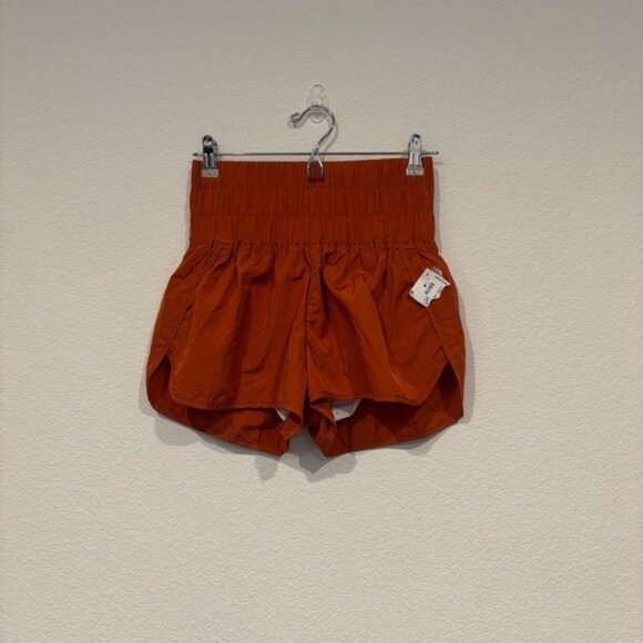 Free People Movement The Way Home Shorts Red Earth NWOT - Picture 3 of 7